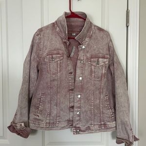 MAURICES Rose Jean Jacket